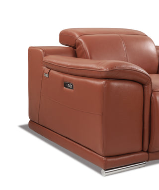 AIHouse Genuine Italian Leather Power Reclining Sofa