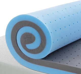 AIHouse 3 Inch King Gel Memory Foam Mattress Topper with Bamboo Cover, CertiPUR-US Certified