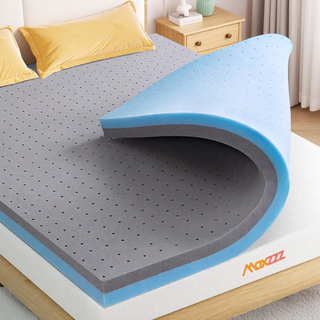 AIHouse 3 Inch King Gel Memory Foam Mattress Topper with Bamboo Cover, CertiPUR-US Certified