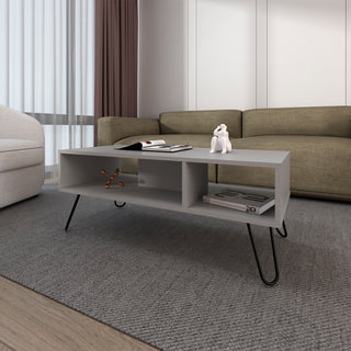 AIhouse Bagdad Coffee Table Melamine Smoke Hairpin Legs