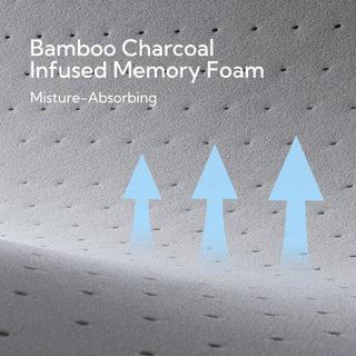 AIHouse 3 Inch King Gel Memory Foam Mattress Topper with Bamboo Cover, CertiPUR-US Certified